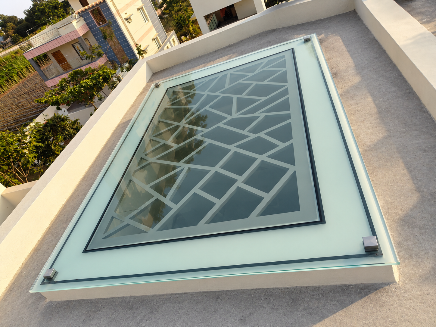 Glass Pergolas custom glass solution